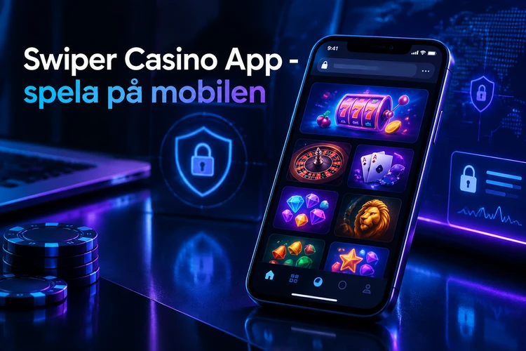 App Swiper Casino - spela på mobilen