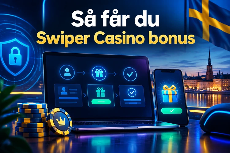 Så får du Swiper Casino bonus