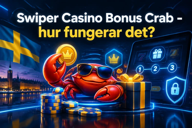 Swiper Casino Bonus Crab - hur fungerar det?